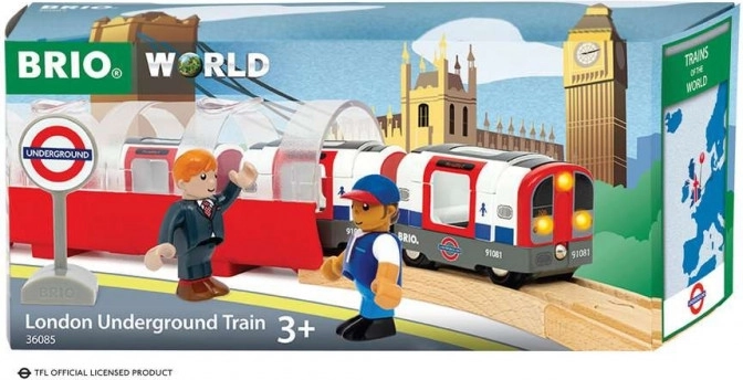 Brio World Μετρό Λονδίνου – τρενάκι με φώτα και ήχους