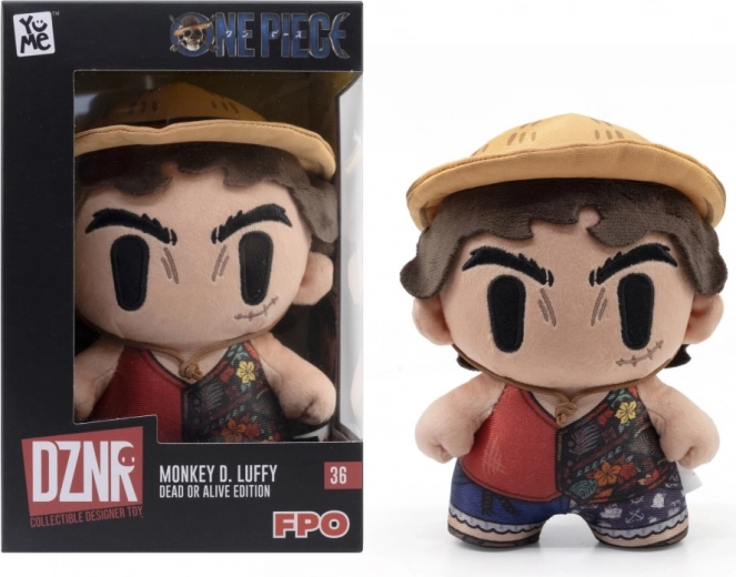 Λούτρινη φιγούρα ONE PIECE Luffy DZNR 17,5 cm
