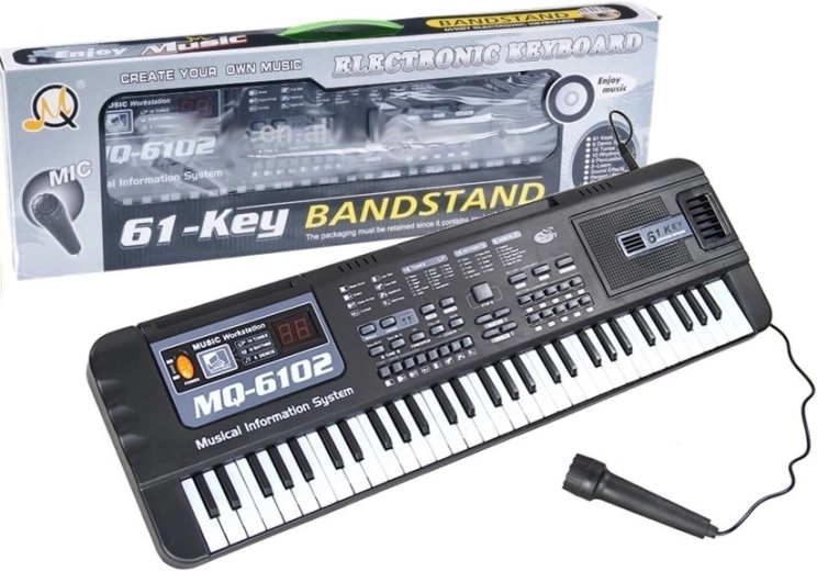 Παιδικό keyboard με μικρόφωνο 61 πλήκτρων