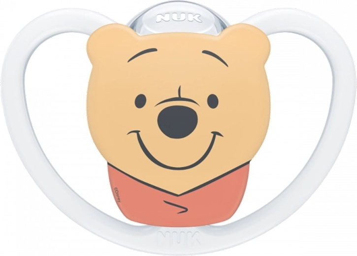 NUK Perfect Match Air Disney πιπίλα Winnie the Pooh 6–18 μηνών λευκή