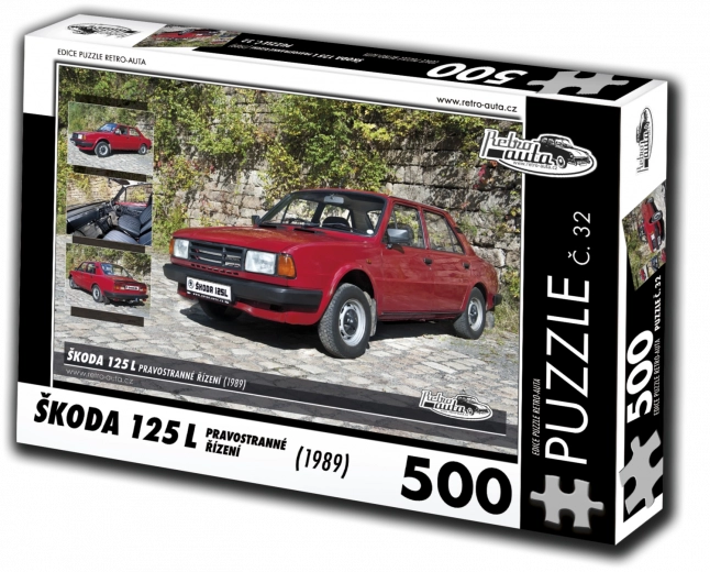 Παζλ RETRO-AUTA Škoda 125 L δεξιοτίμονο 500 κομμάτια