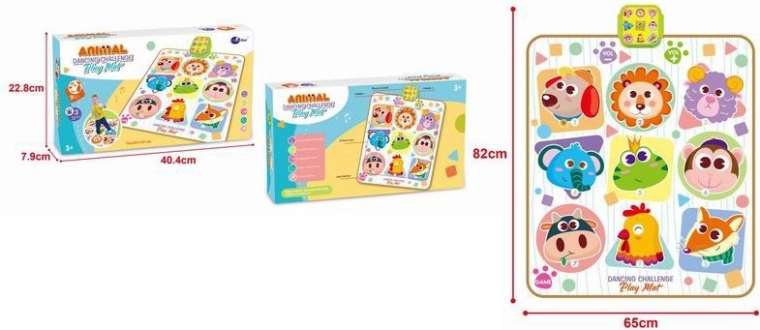 Μουσικό και χορευτικό χαλάκι με ζωάκια