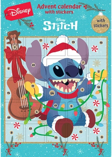 Αντβεντικό ημερολόγιο με αυτοκόλλητα Lilo & Stitch