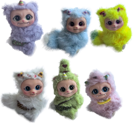 Λούτρινο μπρελόκ Momoland 12 cm (μείγμα 6 ειδών)