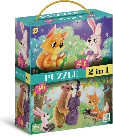 DODO Puzzle Καλοκαιρινά βράδια 2σε1