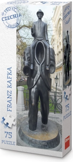 Dino πανοραμικό παζλ Τουριστική έκδοση Τσεχία – μνημείο του Φραντς Κάφκα (75 κομμάτια)