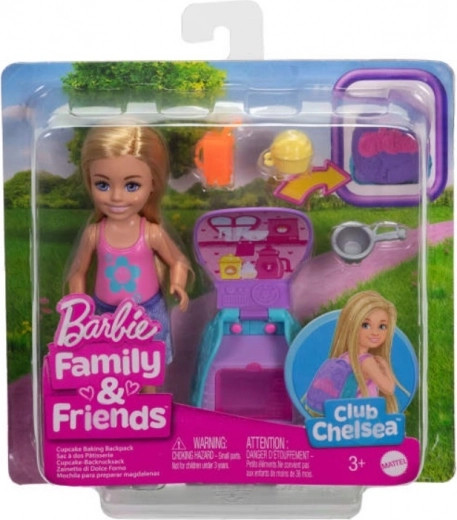 Κούκλα Barbie Chelsea με σακίδιο και γατούλα