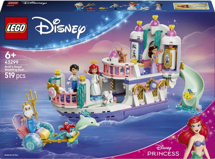 LEGO Disney Πριγκίπισσες Το βασιλικό γαμήλιο πλοίο της Άριελ