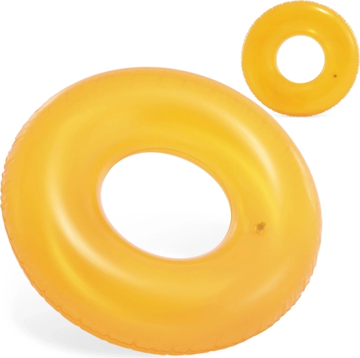 Φουσκωτός κολυμβητικός σωσίβιος κρίκος 76 cm INTEX – πορτοκαλί