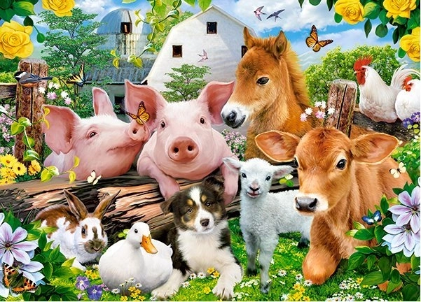 Παζλ 60 κομμάτια Farm Friends