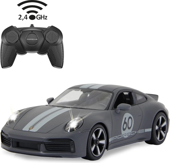 Τηλεκατευθυνόμενο αυτοκίνητο Porsche 911 Sport Classic 1:16 γκρι