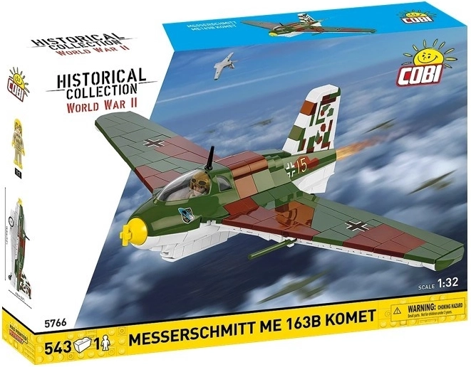 Σετ κατασκευής αεροσκάφους Messerschmitt Me 163B Komet από την COBI (543 κομμάτια)