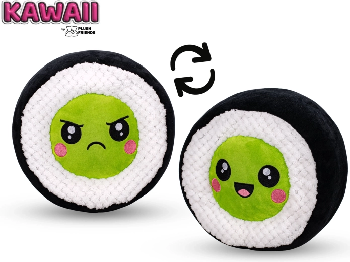 Λούτρινο Plush Friends Kawaii σούσι αβοκάντο 25 cm - 1 τεμάχιο