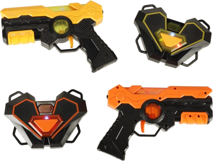 Σετ laser tag για 2 παίκτες – 2 πιστόλια και 2 διαδραστικοί στόχοι