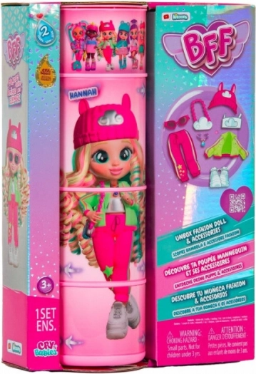 Κούκλα Cry Babies BFF Hannah 20 cm