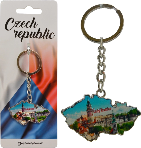 Μπρελόκ Český Krumlov – στιλάτο σουβενίρ