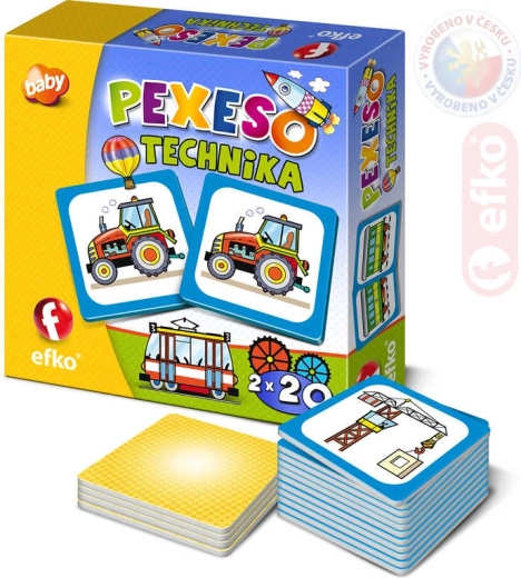 Baby pexeso Efko – τεχνολογία και μέσα μεταφοράς
