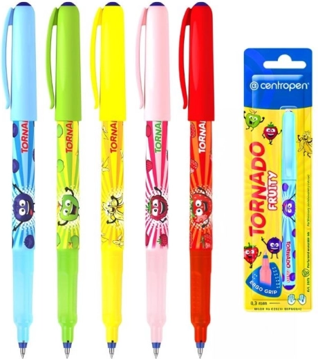 Στυλό διαρκείας Centropen Tornado Fruity με φρουτώδες άρωμα - 1 τεμάχιο