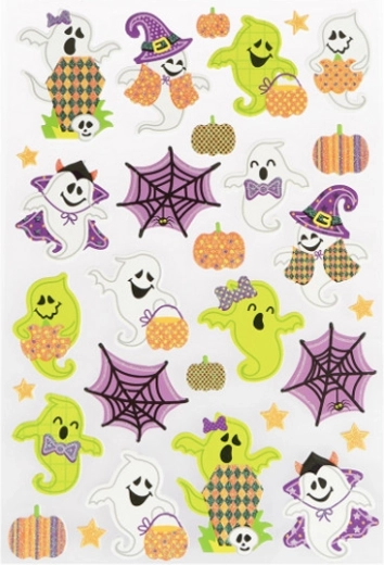 Αυτοκόλλητα Halloween με φαντάσματα