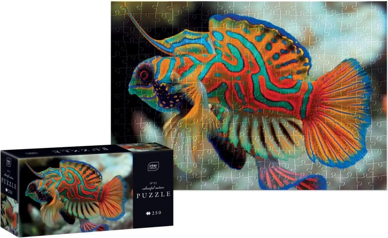 Παζλ Colorful Nature – μανταρινένια βερτένκα, 250 κομμάτια