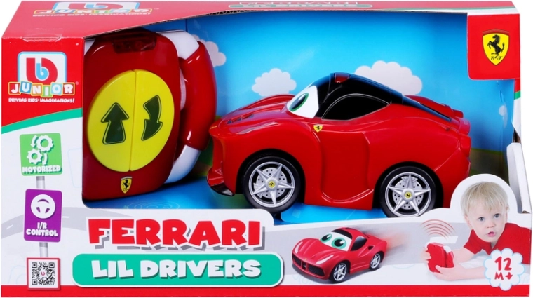 BB Junior RC LaFerrari κόκκινο τηλεκατευθυνόμενο αυτοκινητάκι