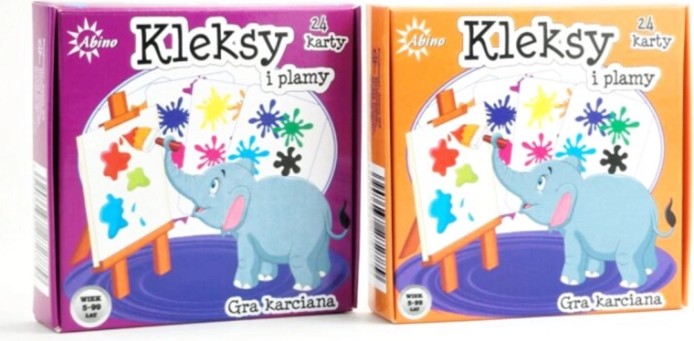 Κάρτες Kleksy a skvrny – παρατηρητικό οικογενειακό παιχνίδι