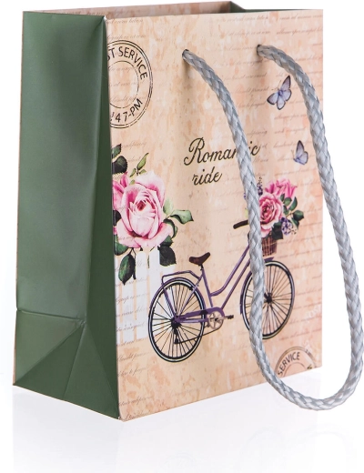 Τσάντα δώρου Romantic Ride S 11 × 14 × 6 cm