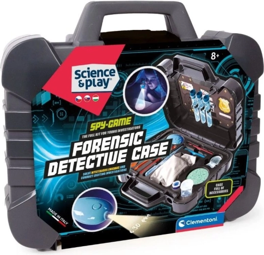 Clementoni Science & Play ντετεκτιβικό βαλιτσάκι με ηχητικά εφέ