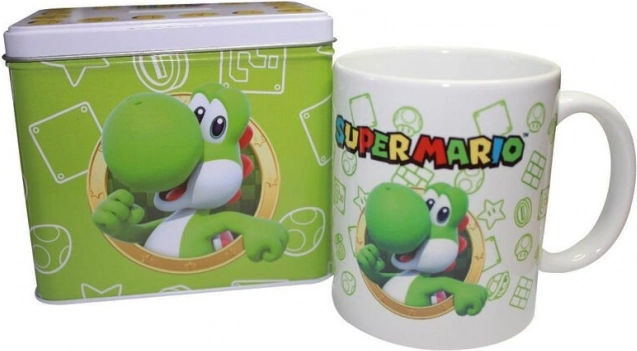 Κούπα και κουμπαράς Super Mario Yoshi