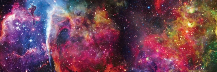 Πανοραμικό παζλ Interdruk Galaxy: Διάστημα 1000 κομμάτια
