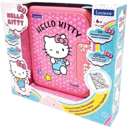 Ηλεκτρονικό μυστικό ημερολόγιο Lexibook Hello Kitty