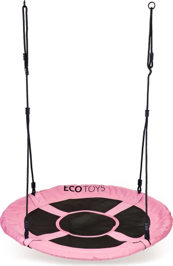 Κούνια φωλιάς κήπου 100 cm, ροζ ECOTOYS