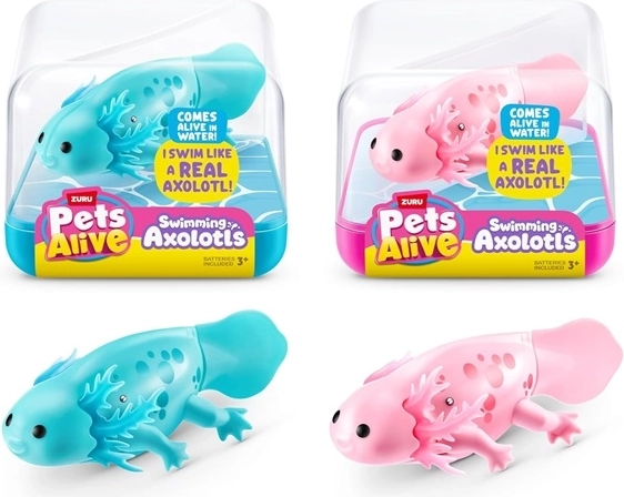 ZURU Pets Alive πλωτό αξολότλ