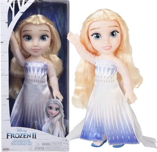 Κούκλα Disney Frozen Έλσα, βασίλισσα του χιονιού, 35 cm