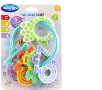 Playgro μασητικό με παστέλ σχήματα