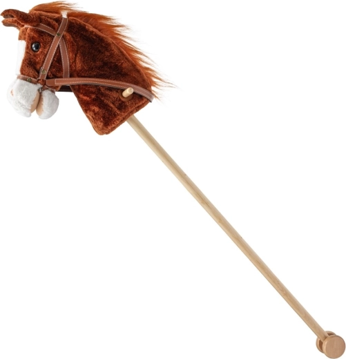 Χόμπι horse με ήχους και ροδάκια BABY MIX Brown