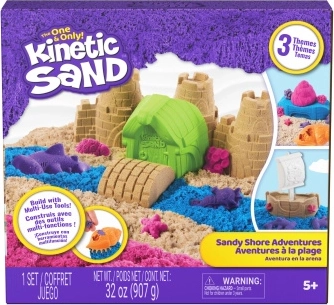 Kinetic Sand σετ αμμώδης παραλία