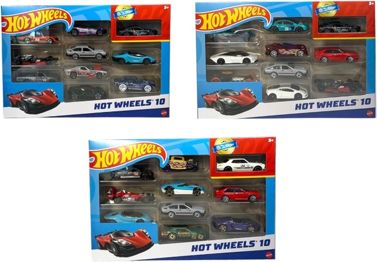 Hot Wheels σετ αυτοκινητάκια 10 τεμ.