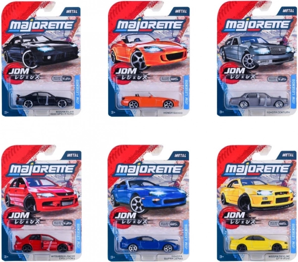 Majorette Japan Legends Premium – μεταλλικό αυτοκινητάκι 1:64 (διάφορα μοντέλα)