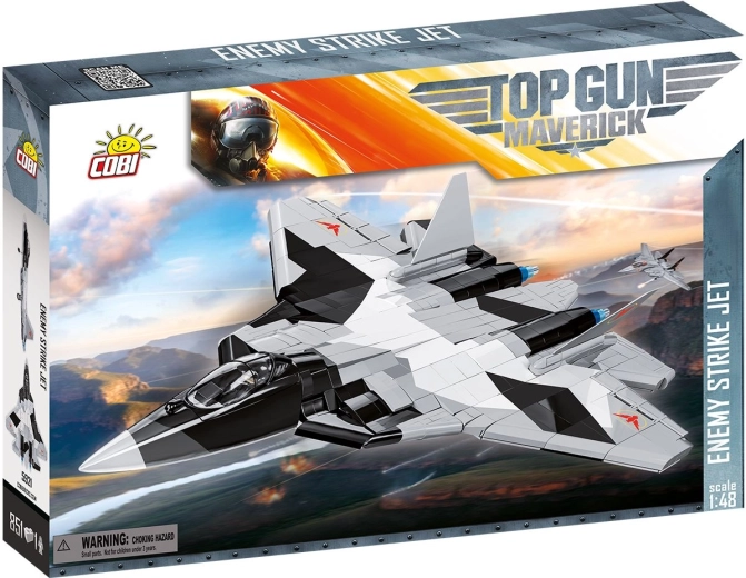 Cobi Top Gun: Maverick εχθρικό μαχητικό Su-57 Felon 1:48