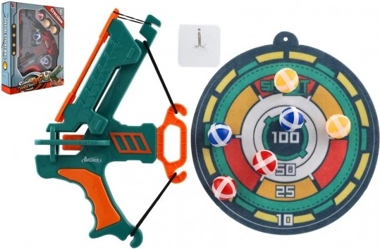 Παιδικό τόξο με μπαλάκια Velcro και στόχο 33 cm