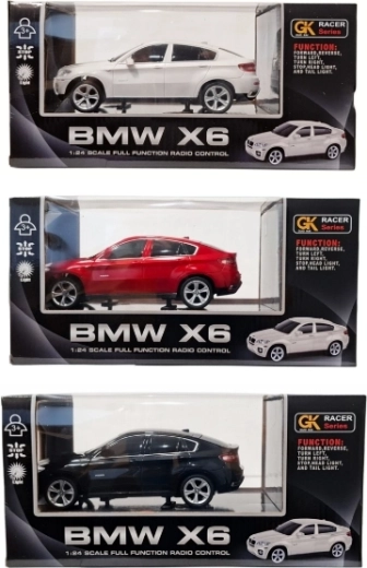 Τηλεκατευθυνόμενο αυτοκίνητο RC BMW X6 1:24 - 1 τεμάχιο