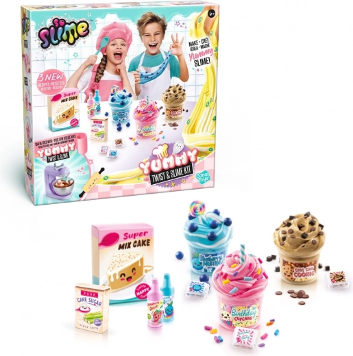 Σετ So Slime Yummy Twist & Slime – δημιουργικό σετ για την κατασκευή slime και ζύμης
