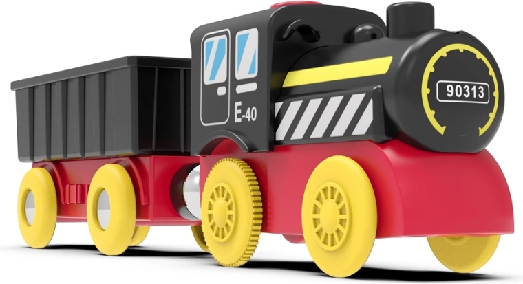 2Kids Toys ατμοκίνητο εμπορικό τρένο με μπαταρία με βαγόνι - 1 τεμάχιο