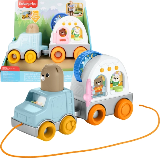 Fisher-Price εκπαιδευτικό τροχόσυρτο κάμπερ για μωρά