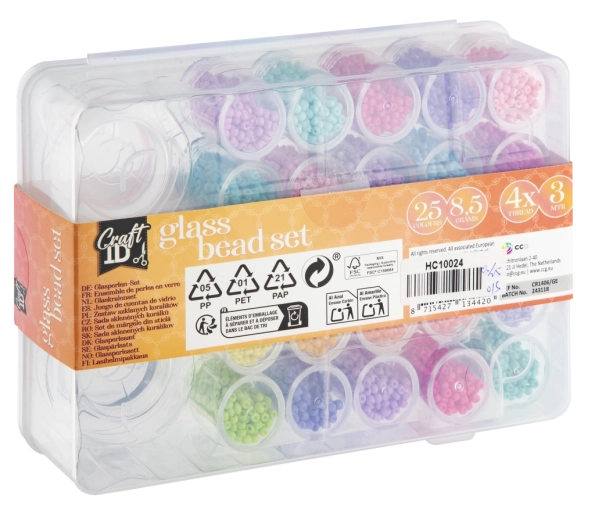 Ποιοτικές γυάλινες χάντρες για επαγγελματική εμφάνιση