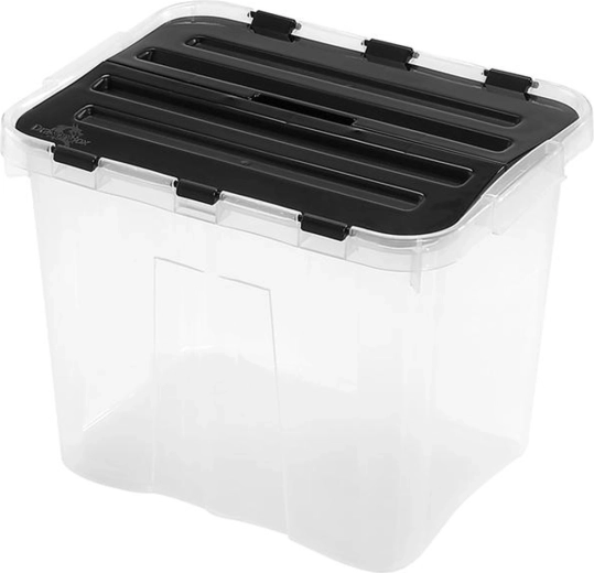 Πλαστικό κουτί αποθήκευσης με καπάκι HEIDRUN Classic 24 l