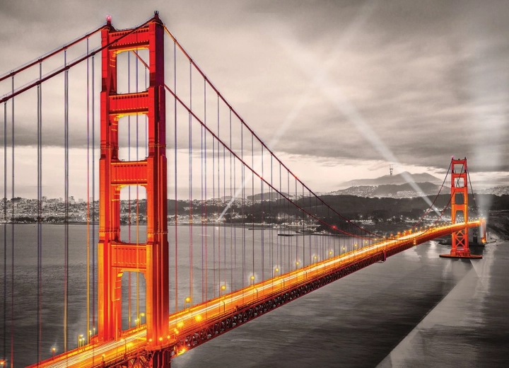Παζλ EUROGRAPHICS Σαν Φρανσίσκο – Γέφυρα Golden Gate, 1000 κομμάτια