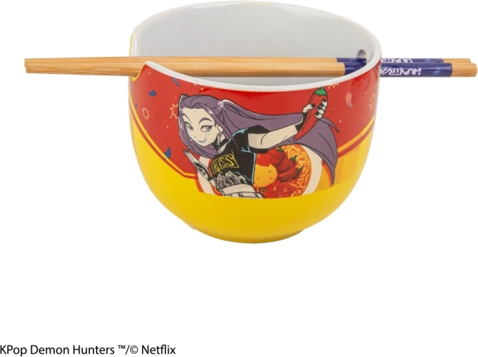 K-pop Demon Hunters μπολ ramen με ξυλάκια Mira Spice Queen