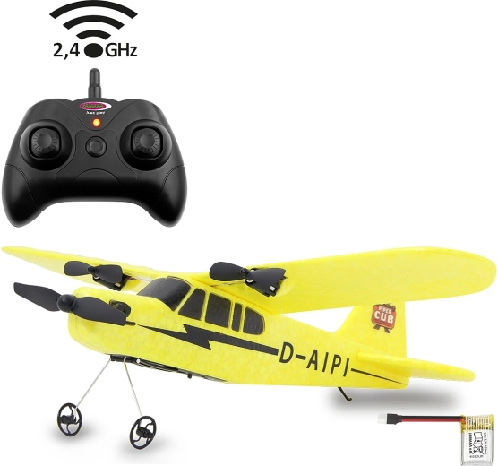 Τηλεκατευθυνόμενο αεροπλάνο Jamara Piper J3-Cub 2,4 GHz με γυροσκόπιο
